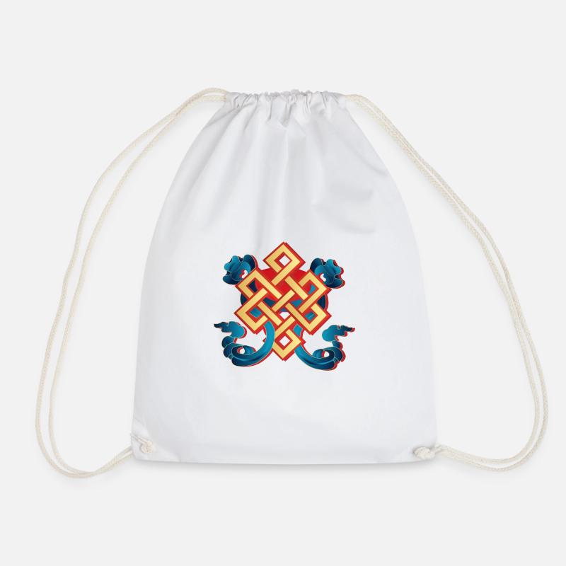 bouddhisme - Sac de sport léger - blanc