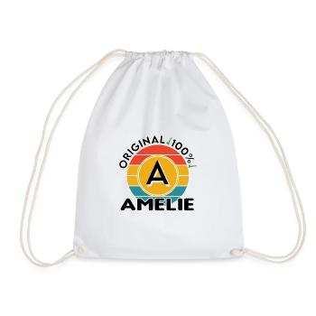 Amelie - Turnbeutel - Weiß - Vorne