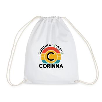 Corinna - Turnbeutel - Weiß - Vorne
