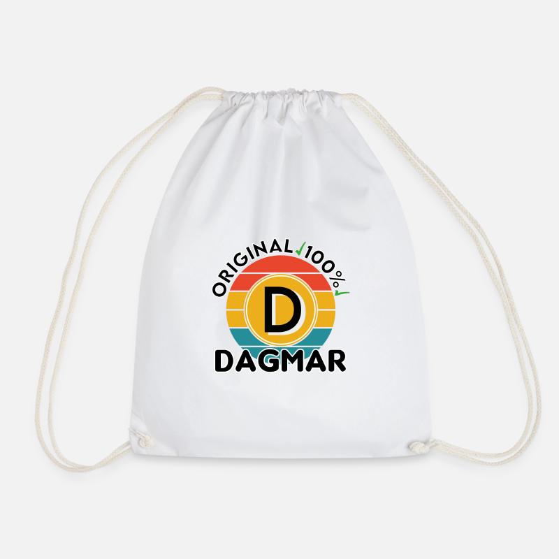 Dagmar - Turnbeutel - Weiß