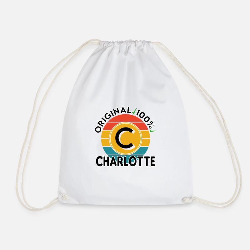 Charlotte - Turnbeutel - Weiß