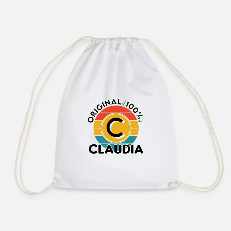 Claudia - Turnbeutel - Weiß