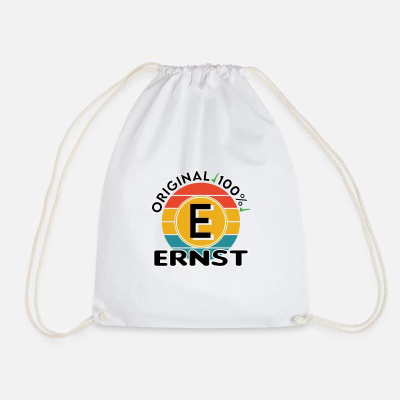 Ernst - Turnbeutel - Weiß