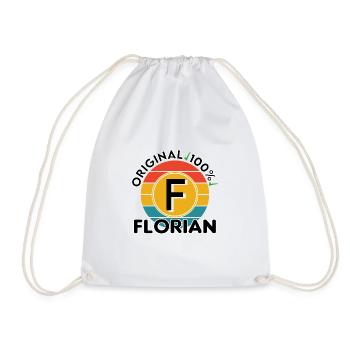 Florian - Turnbeutel - Weiß - Vorne
