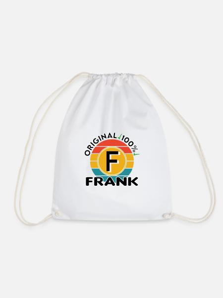 Frank - Turnbeutel - Weiß