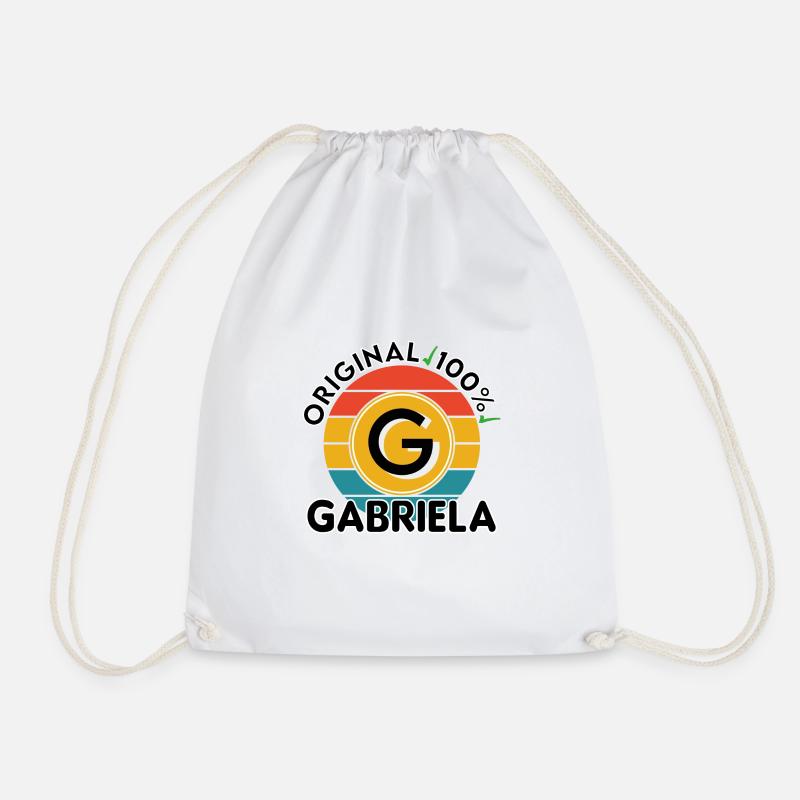 Gabriela - Turnbeutel - Weiß