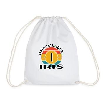 Iris - Turnbeutel - Weiß - Vorne