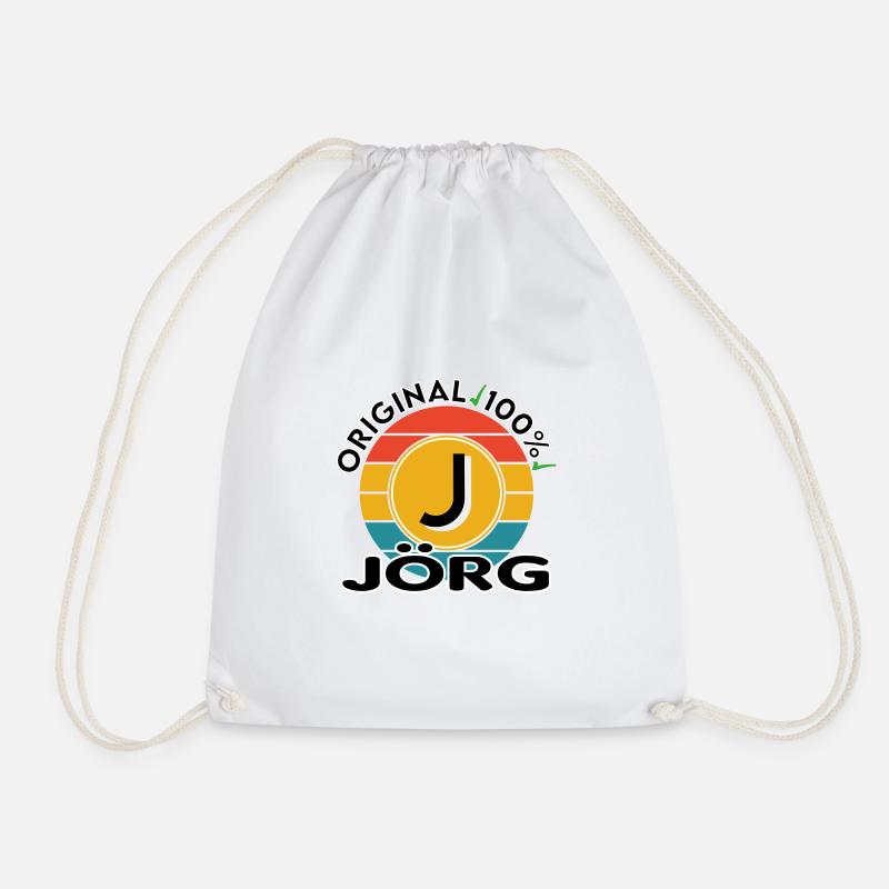 Jörg - Turnbeutel - Weiß