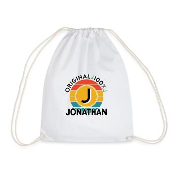 Jonathan - Turnbeutel - Weiß - Vorne