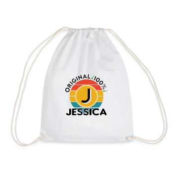 Jessica - Turnbeutel - Weiß - Vorne