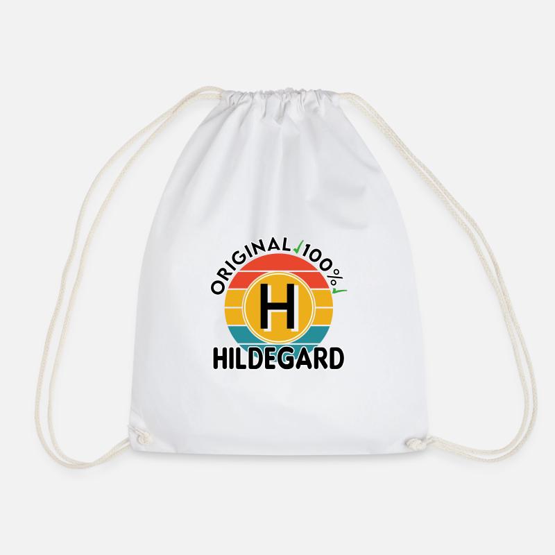 Hildegard - Turnbeutel - Weiß