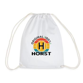Horst - Turnbeutel - Weiß - Vorne