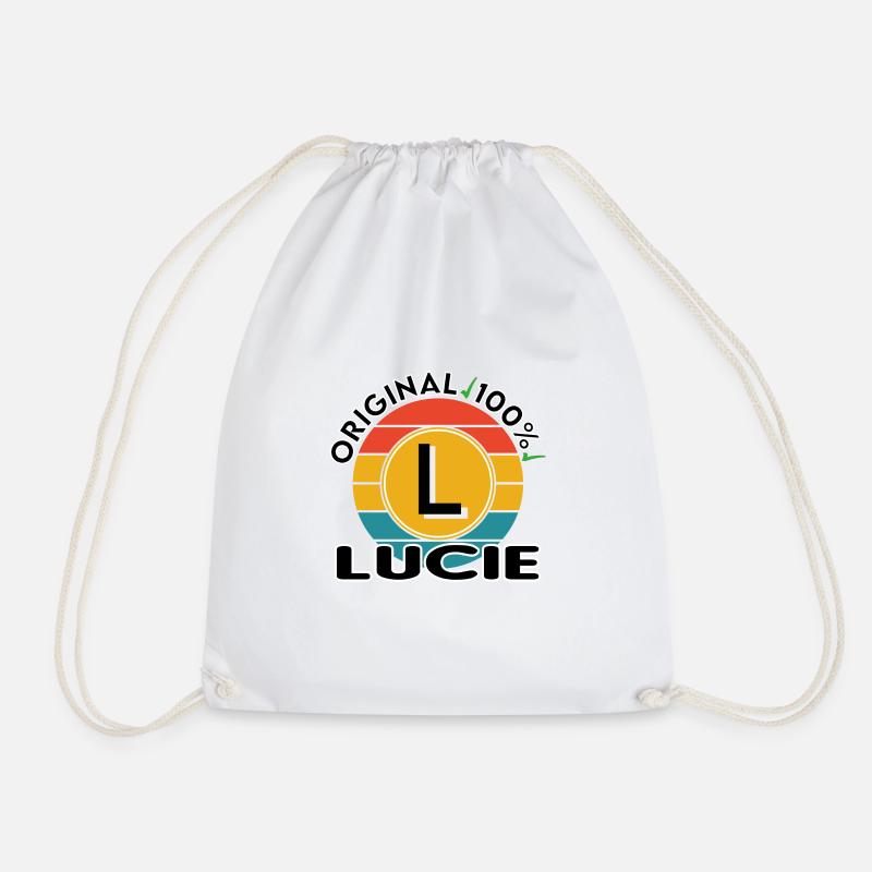 Lucie - Turnbeutel - Weiß