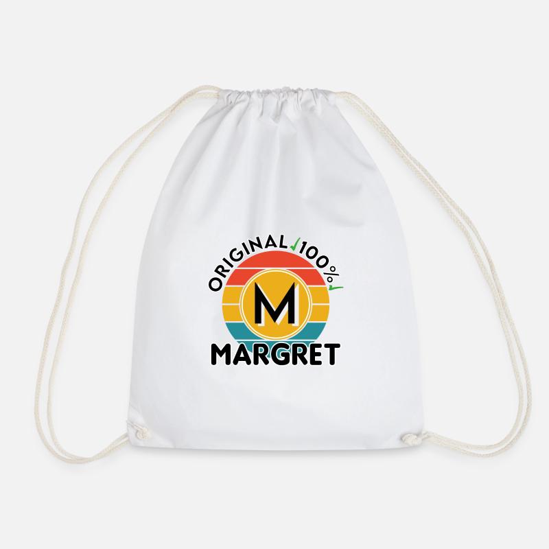 Margret - Turnbeutel - Weiß