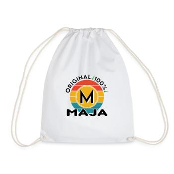Maja - Turnbeutel - Weiß - Vorne