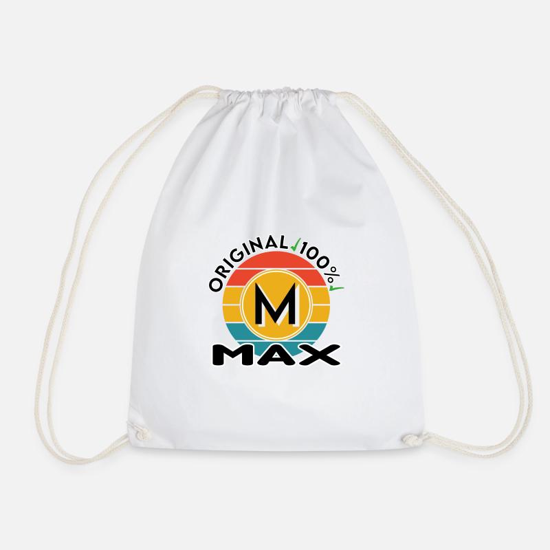 Max - Turnbeutel - Weiß