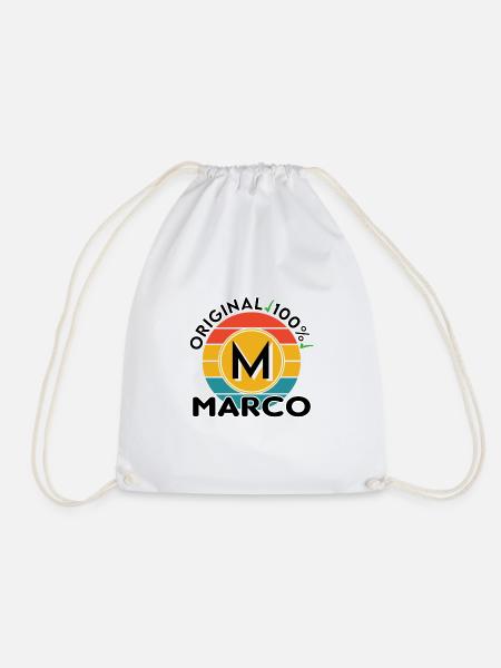 Marco - Turnbeutel - Weiß
