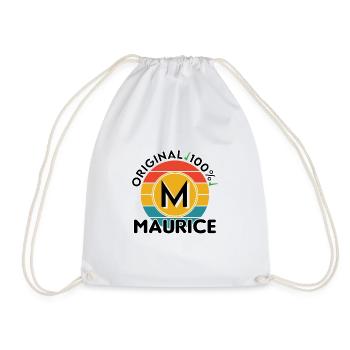 Maurice - Turnbeutel - Weiß - Vorne