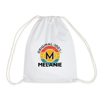 Melanie - Turnbeutel - Weiß - Vorne
