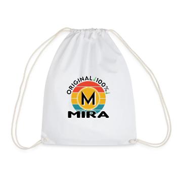 Mira - Turnbeutel - Weiß - Vorne