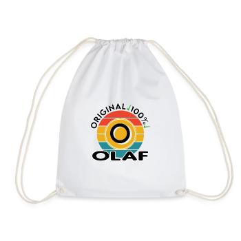 Olaf - Turnbeutel - Weiß - Vorne