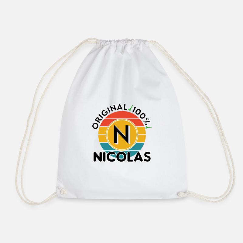 Nicolas - Turnbeutel - Weiß