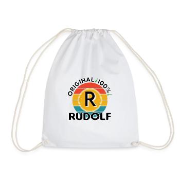 Rudolf - Turnbeutel - Weiß - Vorne