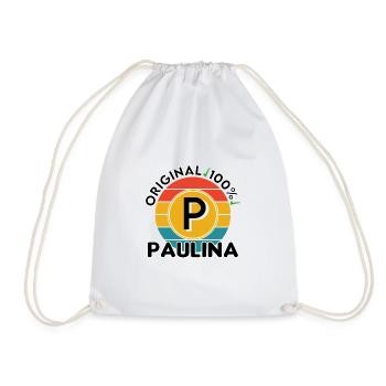 Paulina - Turnbeutel - Weiß - Vorne