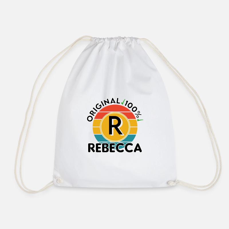 Rebecca - Turnbeutel - Weiß