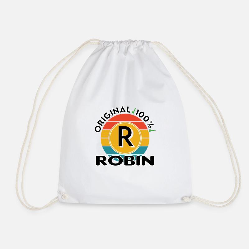 Robin - Turnbeutel - Weiß
