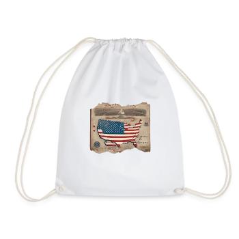 USA Limited Edition - Sac de sport léger - blanc - Devant