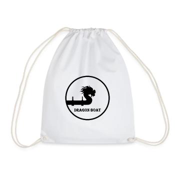 Dragon Boat Chinese Dragon Boat Crew Paddling - Drawstring Bag - white - Front