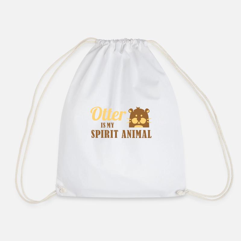 loutre - Sac de sport léger - blanc