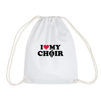 chorale - Sac de sport léger - blanc - Devant