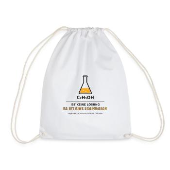 Bière à suspension chimique - Sac de sport léger - blanc - Devant