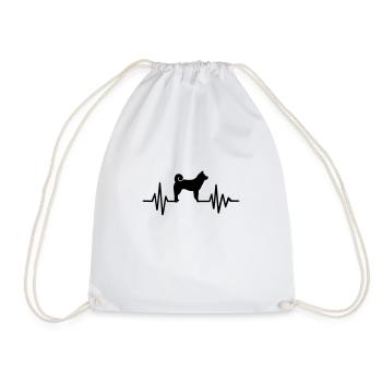 Akita - Sac de sport léger - blanc - Devant