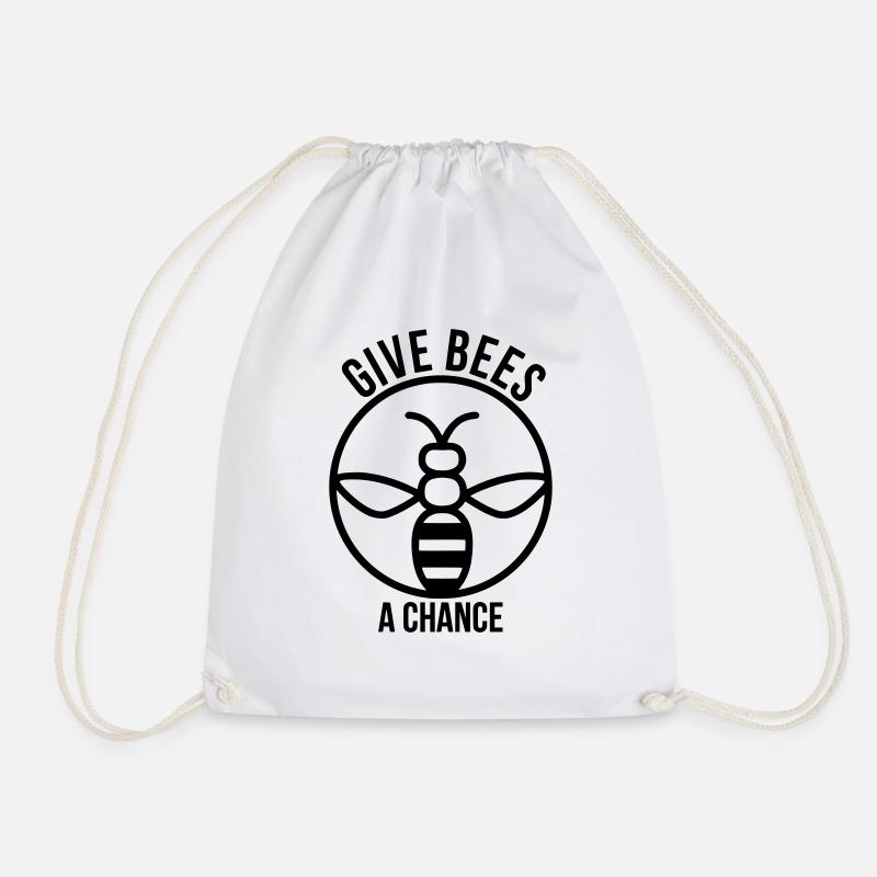 Rettet die Bienen - Turnbeutel - Weiß