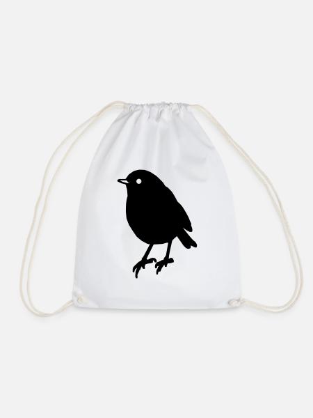 Bird Bird Gift Gift Idea - Drawstring Bag - white