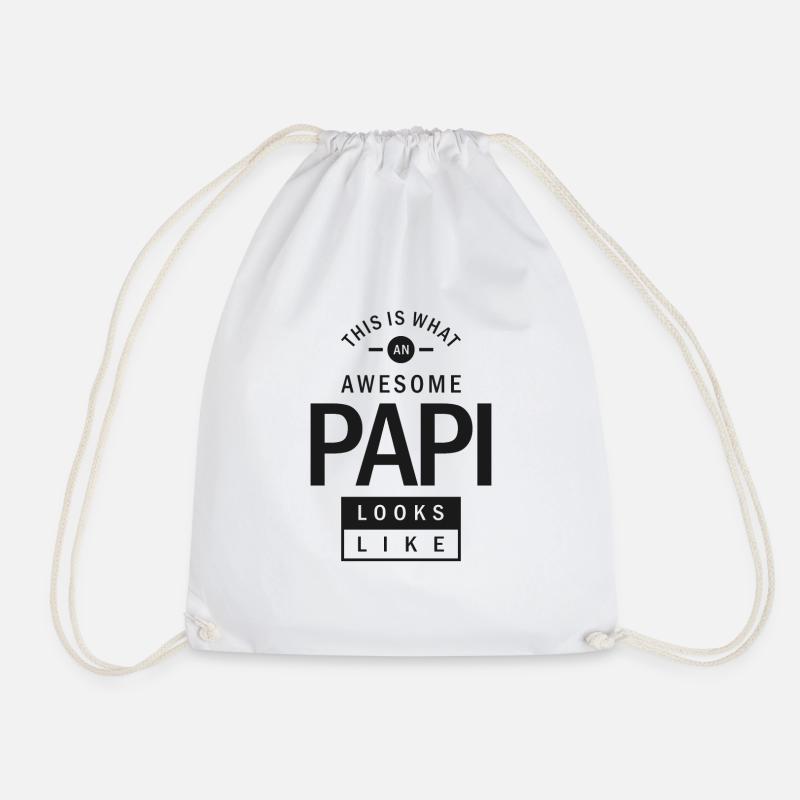 Toller Papi - Turnbeutel - Weiß
