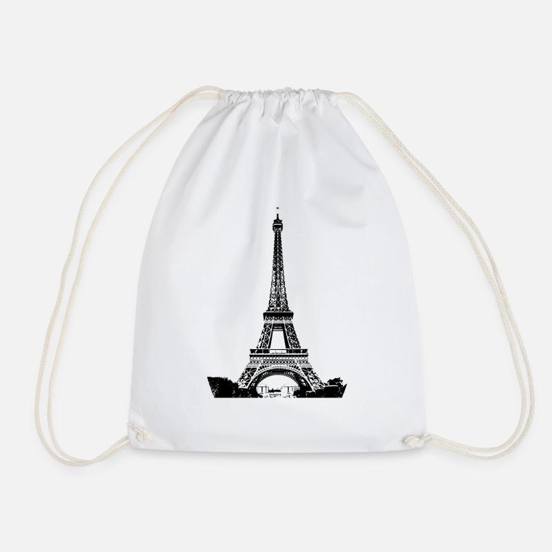 tour Eiffel - Sac de sport léger - blanc