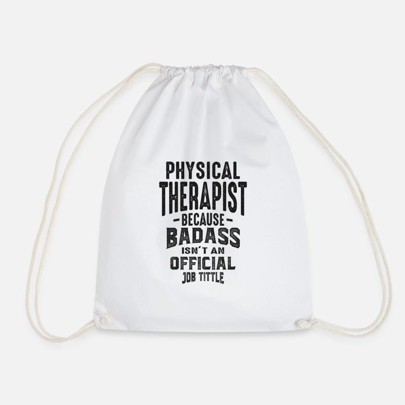 Physiotherapeut - Turnbeutel - Weiß