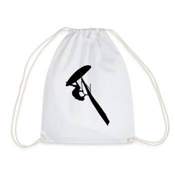 Windsurfer 2 - Drawstring Bag - white - Front