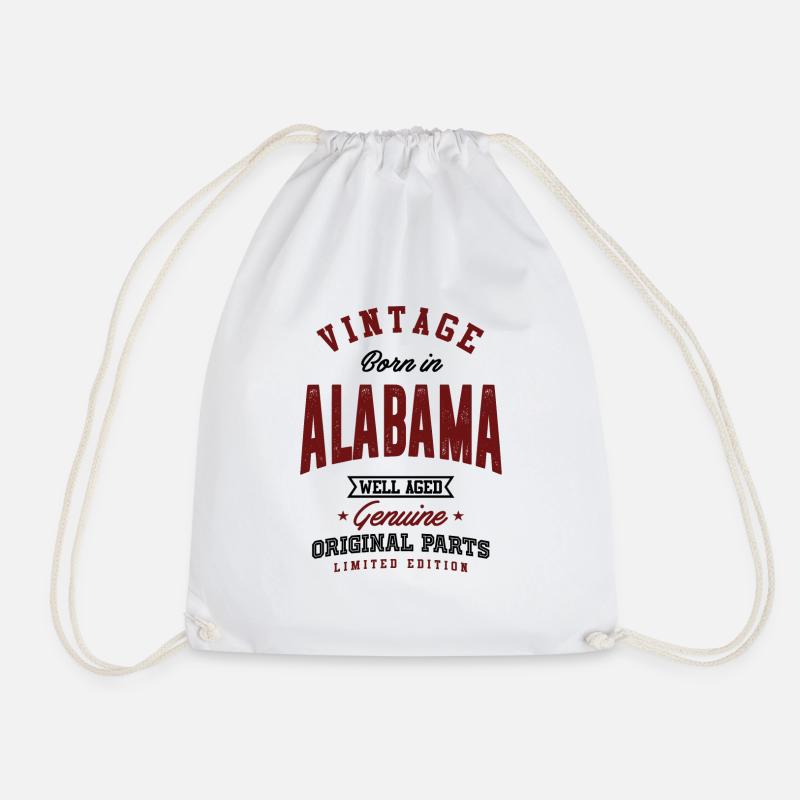 Alabama - Turnbeutel - Weiß