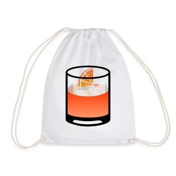 J’aime Negroni alcool cocktail - Sac de sport léger - blanc - Devant