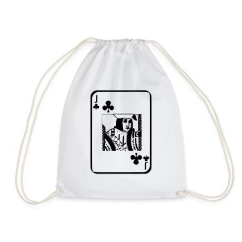 Jack Club - Drawstring Bag - white - Front