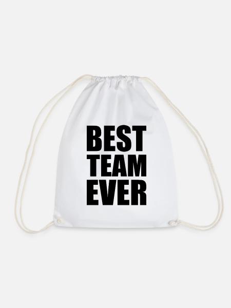 Best team ever - Turnbeutel - Weiß