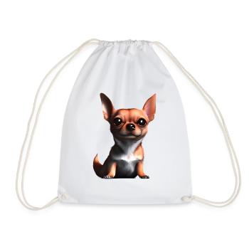 Dogs Chihuahua Dog Chihuahua Puppy Dog Owners - Drawstring Bag - white - Front