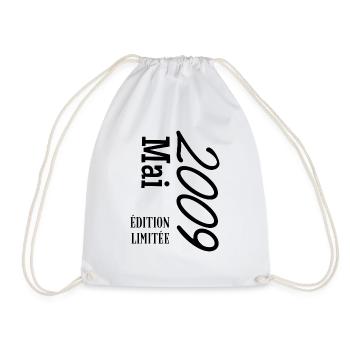 limited edition May 2009 - Drawstring Bag - white - Front