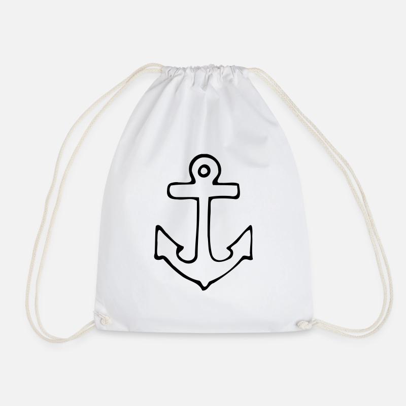 Anchor - Sac de sport léger - blanc