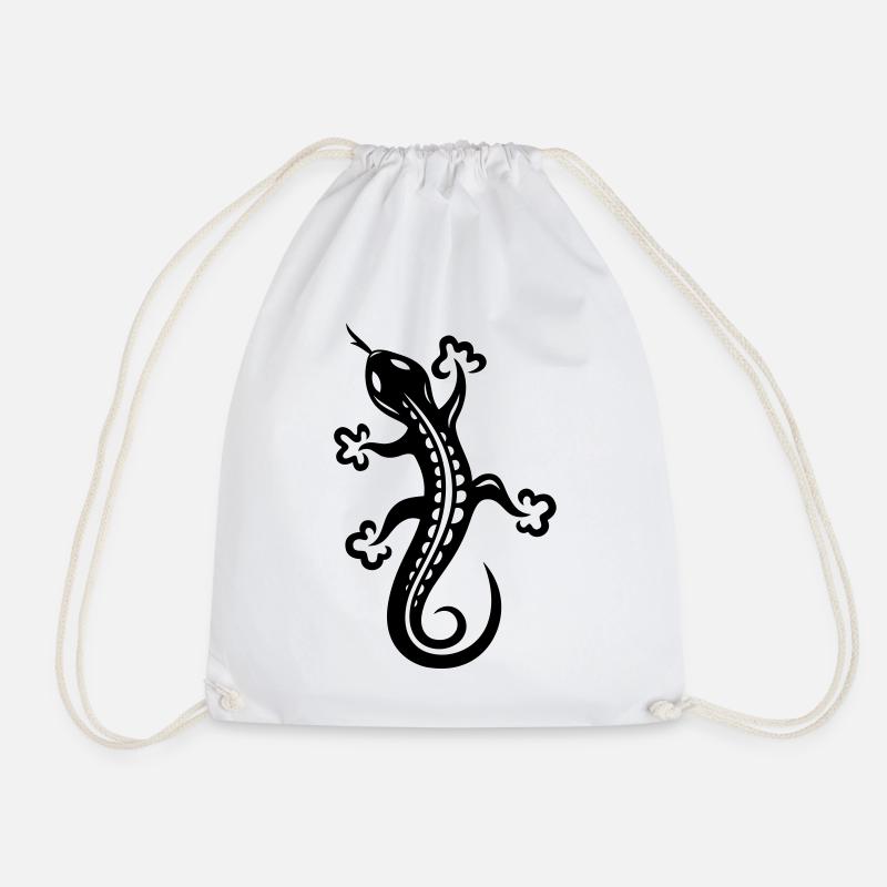 Lézard, lézard - Sac de sport léger - blanc